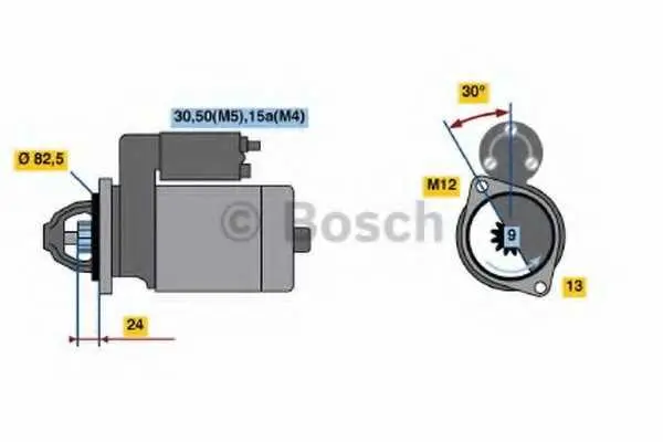 Стартер BOSCH