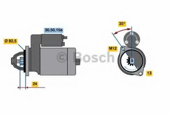 Стартер BOSCH