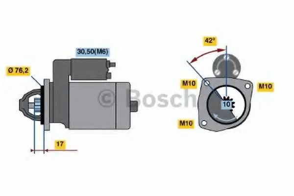 Стартер BOSCH