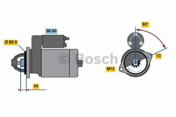 Стартер BOSCH