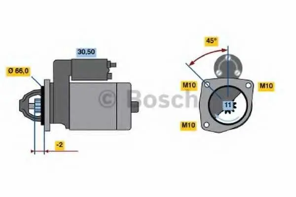 Стартер BOSCH
