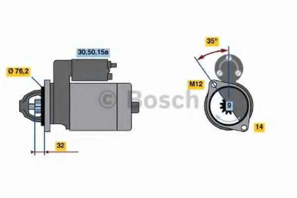 Стартер BOSCH
