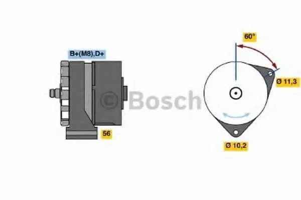 Генератор BOSCH