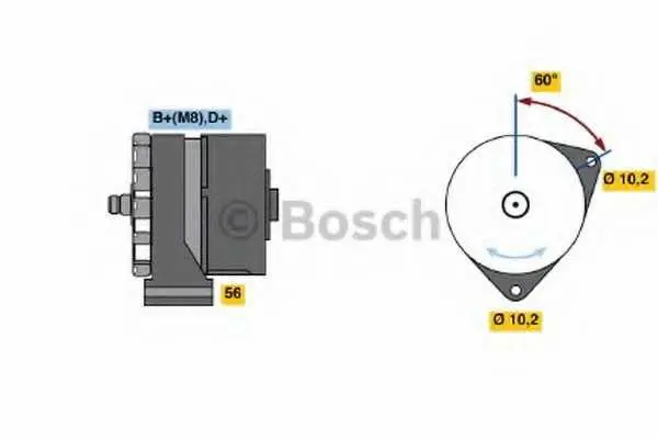 Генератор BOSCH