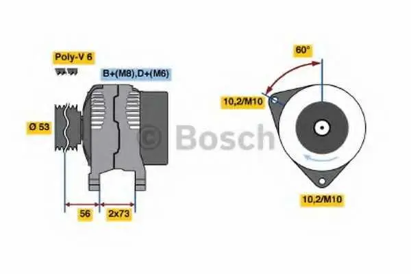 Генератор BOSCH