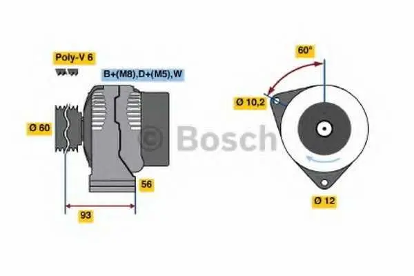 Генератор BOSCH