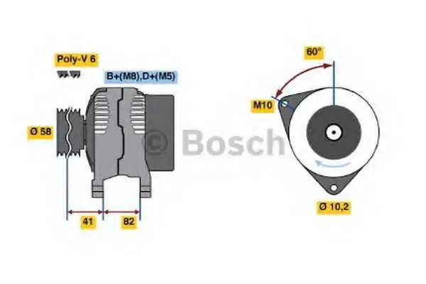 Генератор BOSCH