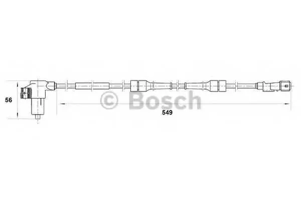 Датчик, обороти на колелото BOSCH