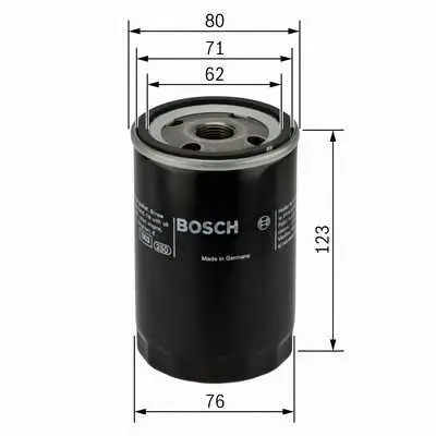 Маслен филтър BOSCH