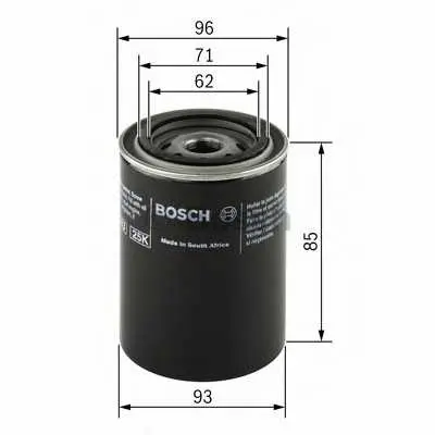 Маслен филтър BOSCH