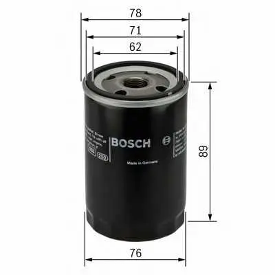 Маслен филтър BOSCH