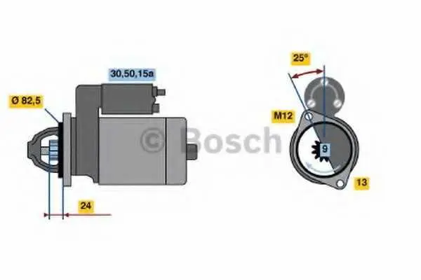 Стартер BOSCH