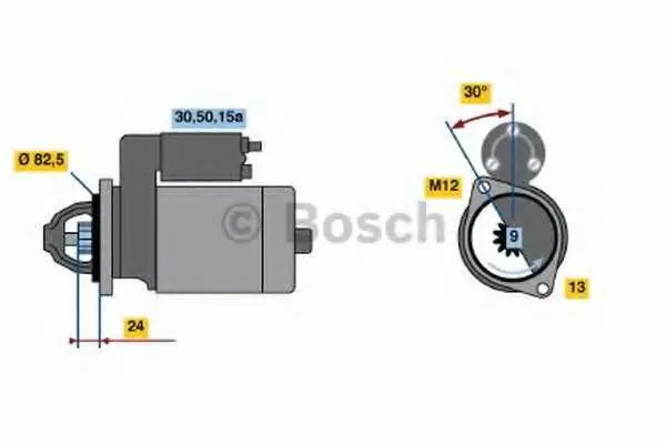Стартер BOSCH