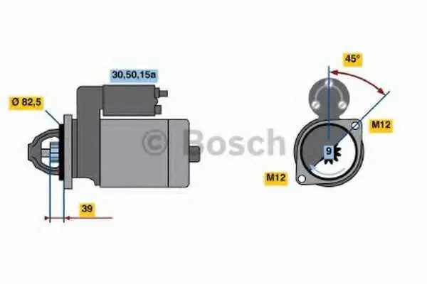 Стартер BOSCH