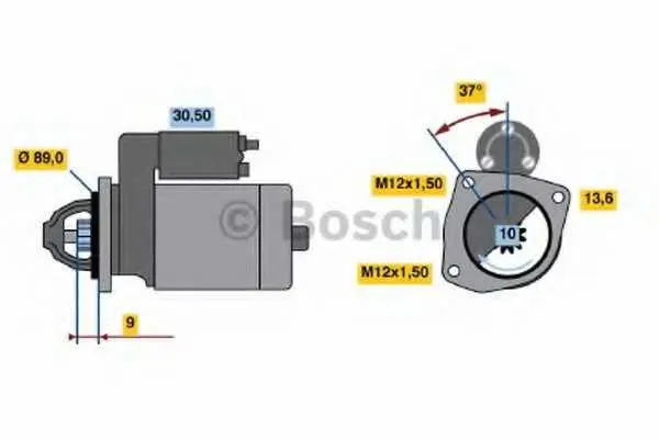 Стартер BOSCH