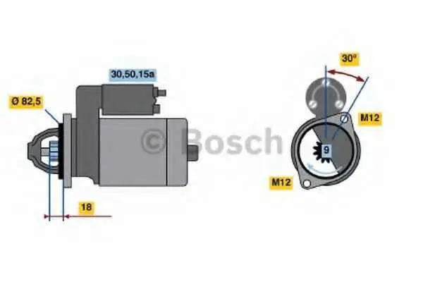 Стартер BOSCH
