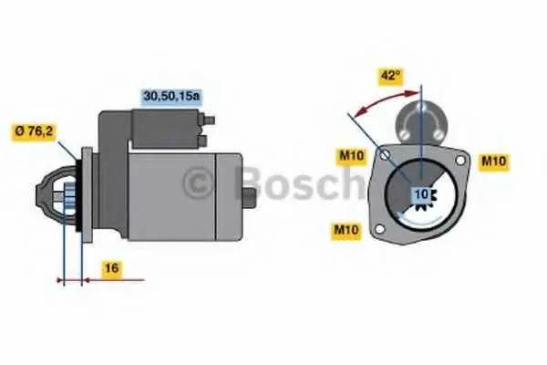 Стартер BOSCH
