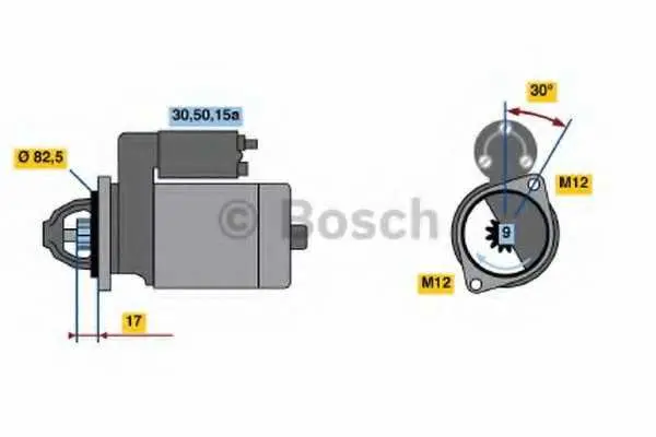 Стартер BOSCH