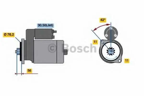 Стартер BOSCH
