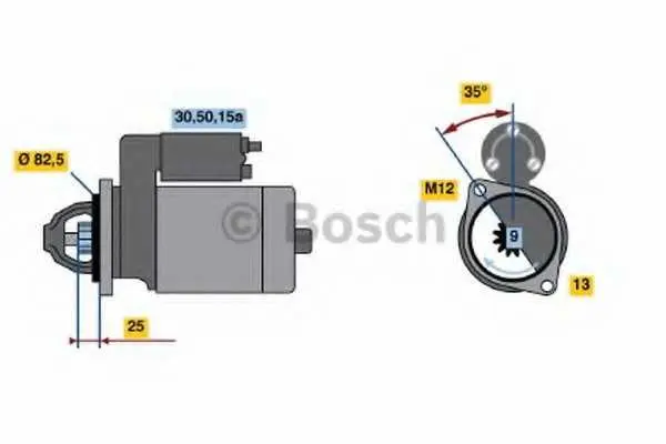 Стартер BOSCH