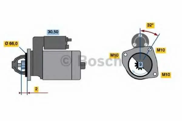 Стартер BOSCH