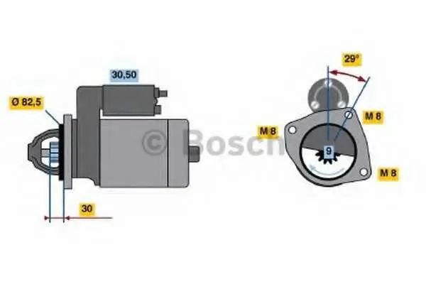 Стартер BOSCH