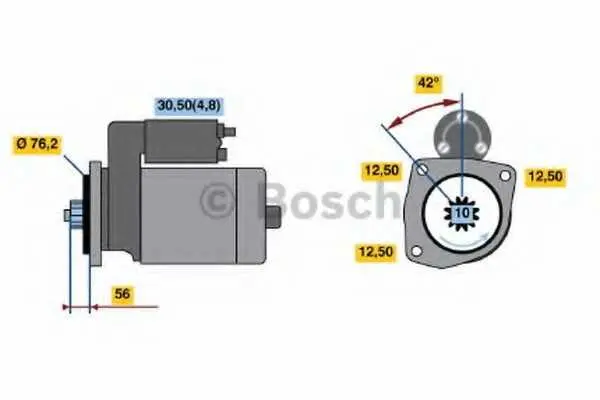 Стартер BOSCH