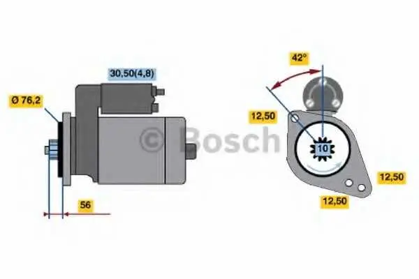 Стартер BOSCH