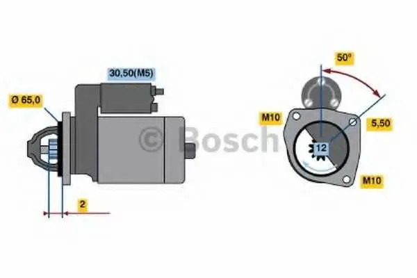 Стартер BOSCH