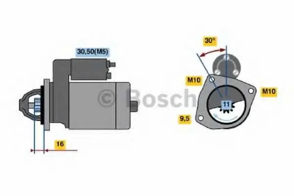 Стартер BOSCH