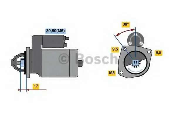 Стартер BOSCH