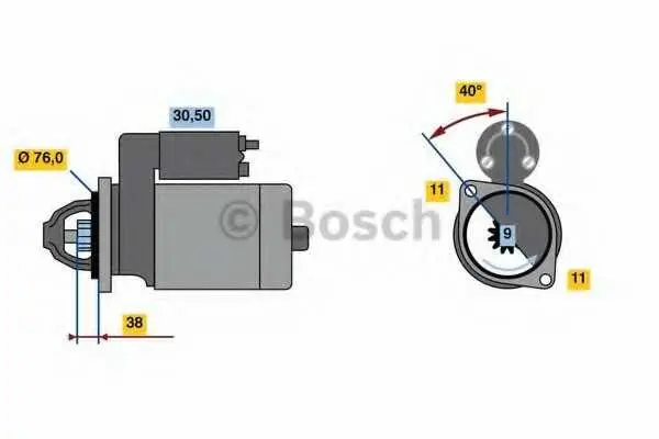 Стартер BOSCH