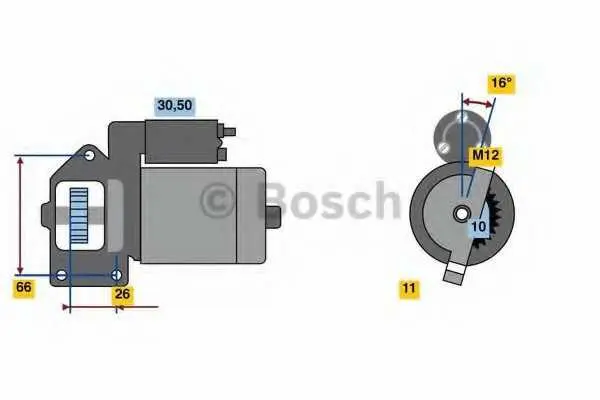 Стартер BOSCH