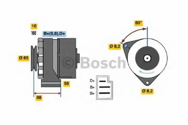 Генератор BOSCH