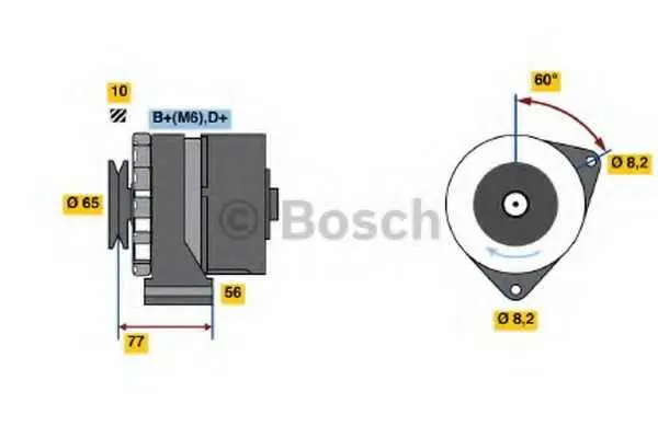 Генератор BOSCH