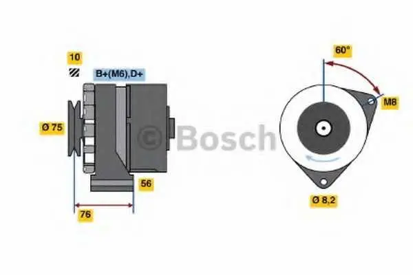 Генератор BOSCH
