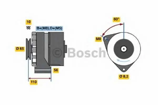 Генератор BOSCH