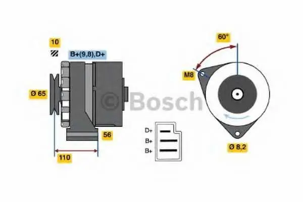 Генератор BOSCH