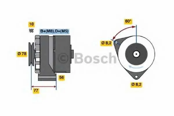 Генератор BOSCH