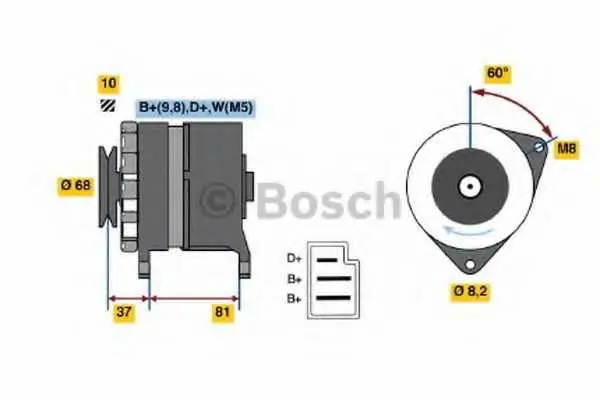 Генератор BOSCH