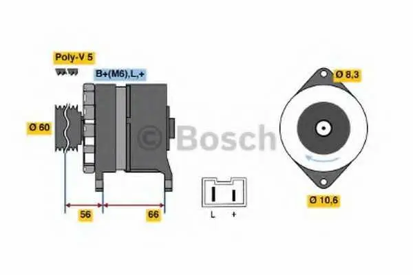 Генератор BOSCH