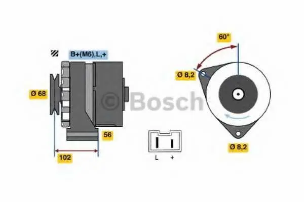 Генератор BOSCH