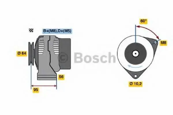 Генератор BOSCH