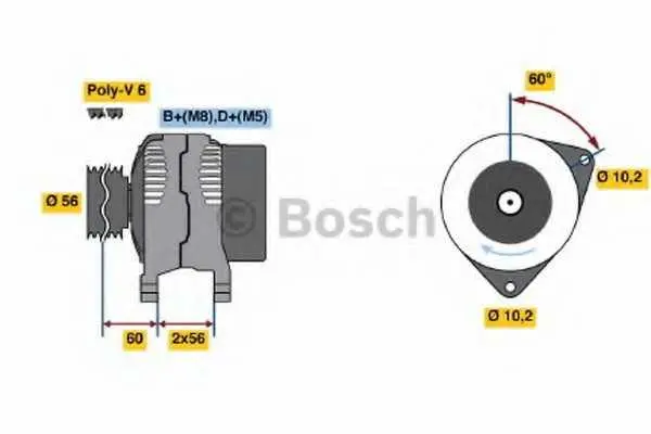 Генератор BOSCH