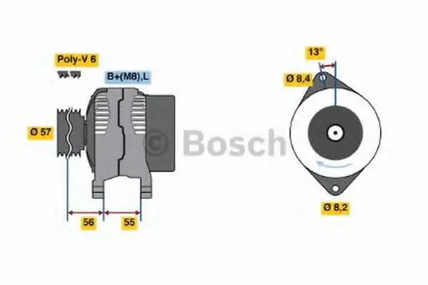 Генератор BOSCH