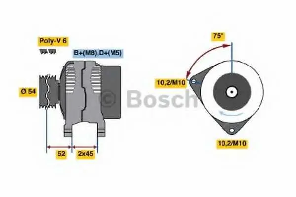Генератор BOSCH