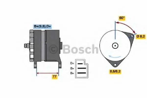Генератор BOSCH