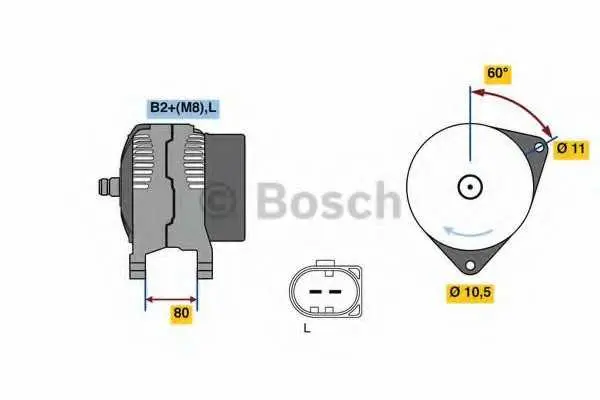 Генератор BOSCH