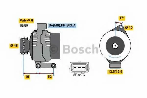 Генератор BOSCH