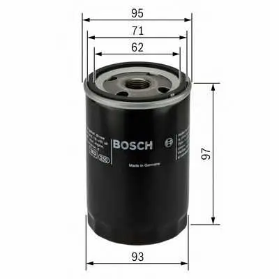 Маслен филтър BOSCH